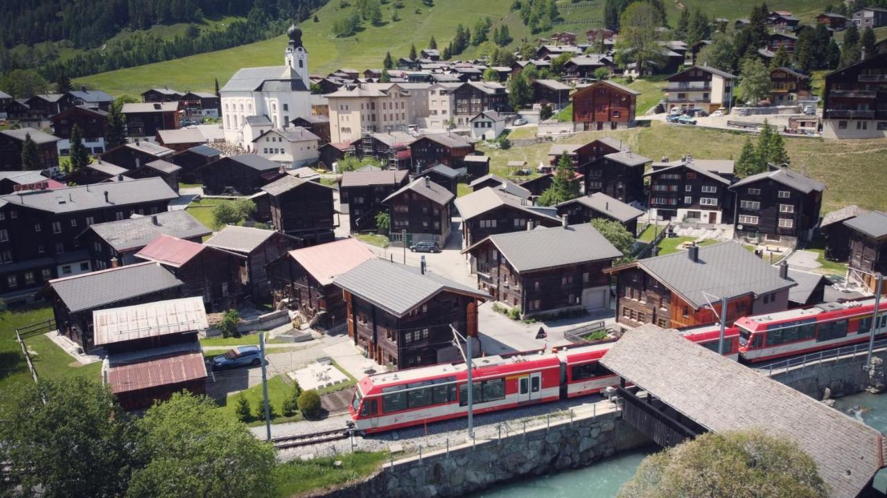 Bi De Furre Apartment Reckingen Bagian luar foto